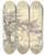 Triptych art skateboard deck of Henry Edridge Berry Pomeroy Church by Henry Edridge (1769-1821)
