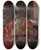 Triptych art skateboard deck of Joaqun Sorolla Figura De Un Mercader Figure Of A Merchant by Joaquin Sorolla (1863-1923)