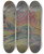 Triptych art skateboard deck of Arnold Peter Weiszkubnan Reclining Female Nude In A Landscape by Arnold Peter Weisz-Kubnan (1898-1944)