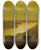 Triptych art skateboard deck of John Atkinson Grimshaw Roundhay Lake_2 by John Atkinson Grimshaw (1836-1893)