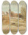 Triptych art skateboard deck of Tadeusz Makowski Na Skraju Wsi by Tadeusz Makowski (1882-1932)