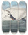 Triptych art skateboard deck of John James Audubon Trumpeter Swan by John James Audubon (1785-1851)