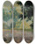 Triptych art skateboard deck of Martn Malharro El Arado_1 by Martin Malharro (1865-1911)