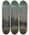 Triptych art skateboard deck of John Atkinson Grimshaw Hull Docks At Night by John Atkinson Grimshaw (1836-1893)