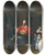 Triptych art skateboard deck of Gillis Van Tilborgh An Artist In His Studio by Gillis Van Tilborgh (1625-1678)
