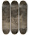 Triptych art skateboard deck of Antoinelouis Barye A Tiger Sprawling Among The Rocks by Antoine-Louis Barye (1796-1875)