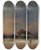 Triptych art skateboard deck of James Hamilton From The Tempest by James Hamilton (1819-1878)