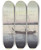 Triptych art skateboard deck of Ohara Koson Boats And Setting Sun by Ohara Koson (1877-1945)