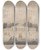 Triptych art skateboard deck of Joshua Kirby View Of The Palace From The Lawn At Kew by Joshua Kirby (1716-1774)