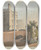 Triptych art skateboard deck of Rev James Bulwer One From A Volume Of Drawings And Prints_11 by Rev James Bulwer (1794-1879)