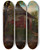 Triptych art skateboard deck of Seweryn Bieszczad Landscape With A Wayside Shrine by Seweryn Bieszczad (1852-1923)