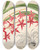 Triptych art skateboard deck of Charles Antoine Lemaire Odontoglossum Roseum by Charles Antoine Lemaire (1800-1871)