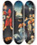 Triptych art skateboard deck of Lucas Cranach The Elder The Miracle Of The Five Loaves And Two Fish by Lucas Cranach The Elder (1472-1553)