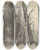 Triptych art skateboard deck of Gustav Wentzel Study Of A Tree by Gustav Wentzel (1859-1927)