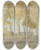 Triptych art skateboard deck of Nikolai Triik Maastik_1 by Nikolai Triik (1884-1940)