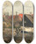 Triptych art skateboard deck of Laurits Andersen Ring Sankt Jrgensbjerg by Laurits Andersen Ring (1854-1933)