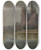 Triptych art skateboard deck of Elemr Halszhradil Paris by Elemir Halasz Hradil (1873-1948)