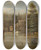 Triptych art skateboard deck of Henry Lewis Gorge Of The St Croix by Henry Lewis (1819-1904)