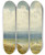Triptych art skateboard deck of Truman Seymour Panorama by Truman Seymour (1824-1891)