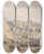 Triptych art skateboard deck of David Roberts The Citadel Of Cairo Residence Of Mehemet Ali by David Roberts (1796-1864)