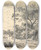 Triptych art skateboard deck of John Thomas Smith Near Edmonton Middlesex Outer Suburb North by John Thomas Smith (1766-1833)
