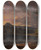Triptych art skateboard deck of Jasper Francis Cropsey Catskill Creek by Jasper Francis Cropsey (1823-1900)