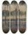 Triptych art skateboard deck of Martn Malharro La Arboleda_2 by Martin Malharro (1865-1911)
