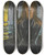 Triptych art skateboard deck of Edvard Munch Summernight The Voice_1 by Edvard Munch (1863-1944)