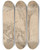 Triptych art skateboard deck of Laurent De La Hyre The Crucified Christ As The Tree Of Life With Monks And Nuns by Laurent de la Hyre (1606-1656)