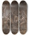 Triptych art skateboard deck of Anne Louis Girodettrioson The Oath Of The Seven Chiefs Against Thebes_2 by Anne Louis Girodet-Trioson (1767-1824)