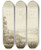 Triptych art skateboard deck of Franz Schtz Flusslandschaft Rechts Ansteigendes Gebirge Links Ein Haus Mit Einer Brcke Bei Der Ein Boot Landet by Franz Schutz (1751-1781)