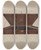Triptych art skateboard deck of Rex F Bush Dulcimer_2 by Rex F Bush (20-)