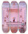 Triptych art skateboard deck of Georges Rmon Chambre Denfants by Georges Remon (1889-1963)