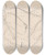 Triptych art skateboard deck of Mikul Galanda Sketchbook With Various Studies_6 by Mikulas Galanda (1895-1938)