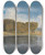 Triptych art skateboard deck of John Sell Cotman A Summer Day by John Sell Cotman (1782-1842)