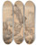 Triptych art skateboard deck of Thomas Sunderland Myles Sandys Hounds And Huntsmen Starting A Hare by Thomas Sunderland (1744-1828)
