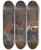 Triptych art skateboard deck of Lawrence Almatadema Gunthram Bose And His Daughters Ad 572 The Ambuscade by Lawrence Alma-Tadema (1836-1912)