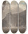 Triptych art skateboard deck of John Robert Cozens Near Chiavenna In The Grisons by John Robert Cozens (1752-1797)