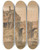 Triptych art skateboard deck of John Thirtle Bridgnorth by John Thirtle (1777-1839)
