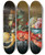 Triptych art skateboard deck of Cornelis Mahu A Still Life With Fruit And A Boiled Lobster by Cornelis Mahu (1613-1689)