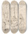 Triptych art skateboard deck of August Alleb Picknick In Het Bos by August Allebe (1838-1927)