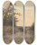 Triptych art skateboard deck of Louis Apol Landschap Met Figuren Op Een Landweg by Louis Apol (1850-1936)