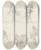 Triptych art skateboard deck of Johann Ludwig Ernst Morgenstern 14 Figurenstudien Meist Soldaten by Johann Ludwig Ernst Morgenstern (1738-1819)
