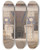 Triptych art skateboard deck of David Roberts Dendera Dandara Dec 7Th 1838 by David Roberts (1796-1864)