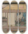 Triptych art skateboard deck of And Hiroshige Shimosuwa From The Series Sixtynine Stations Of The Kisokaid by Ando Hiroshige (1797-1858)