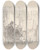 Triptych art skateboard deck of Nicaise De Keyser Reading Man In Painters Studio by Nicaise De Keyser (1813-1887)