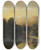 Triptych art skateboard deck of Henry Sheridan Paisaje by Henry Sheridan (1833-1860)
