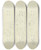 Triptych art skateboard deck of Johann Friedrich Hoff Neustadt Am Main Mit Der Ruine Der Ehemaligen Benediktinerabteikirche Nach Dem Brand Im Selben Jahr by Johann Friedrich Hoff (1832-1913)