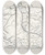 Triptych art skateboard deck of Leo Gestel Paard In Zee by Leo Gestel (1881-1941)