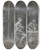 Triptych art skateboard deck of Philips Koninck Abraham Entertaining The Angels by Philips Koninck (1619-1688)